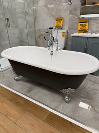 Imperial Bentley Cast Iron Bath & Radcliffe Bath/Shower Mixer