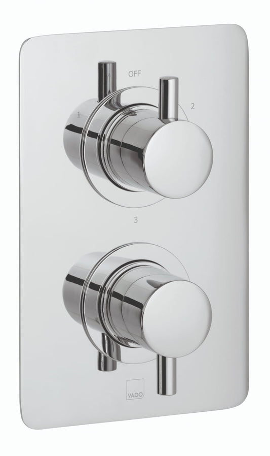Celcius DX 3 Outlet Thermostatic Valve