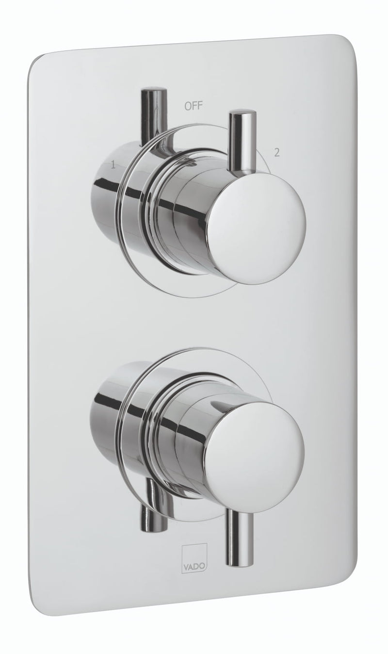Celcius DX 2 Outlet Thermostatic Valve