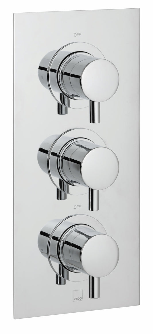 Celcius DX 2 Outlet Thermostatic Valve