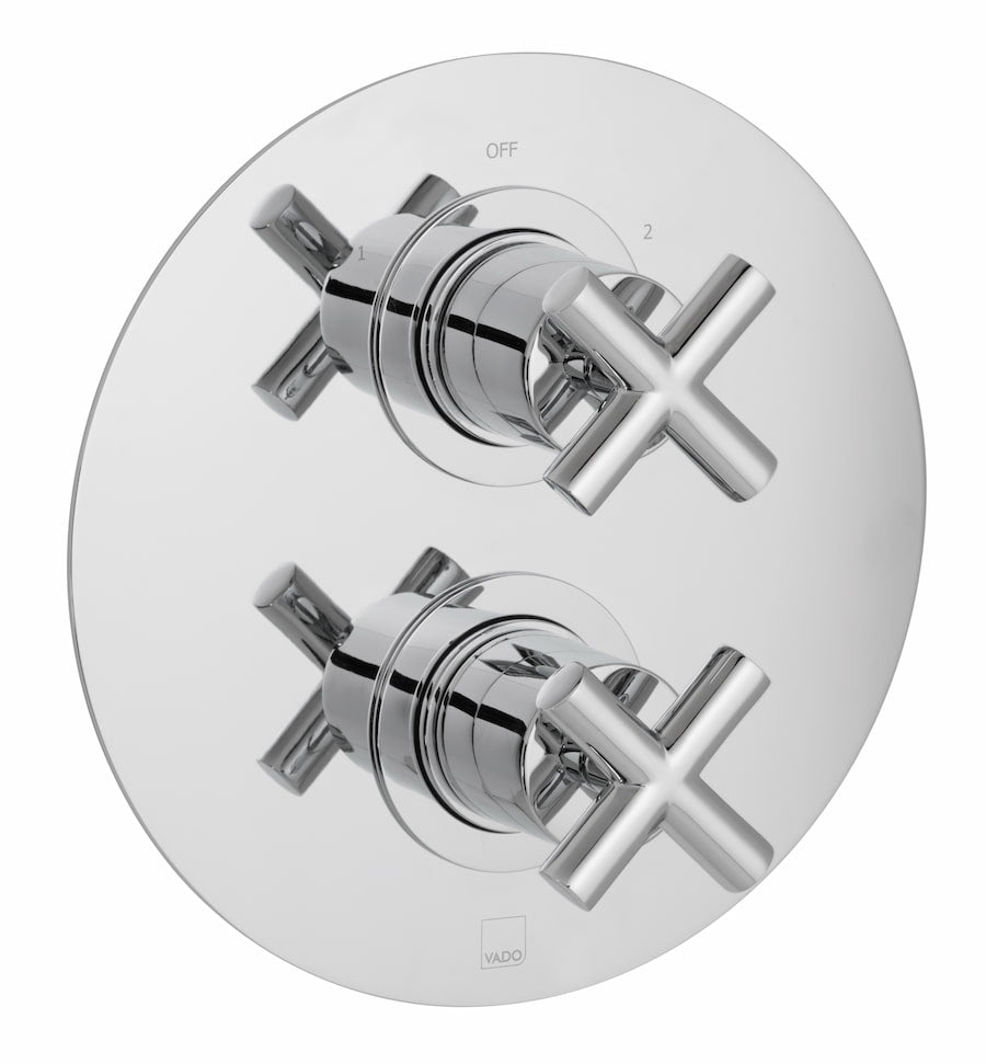 Elements DX 2 Outlet Thermostatic Valve