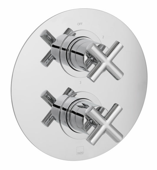 Elements DX 3 Outlet Thermostatic Valve