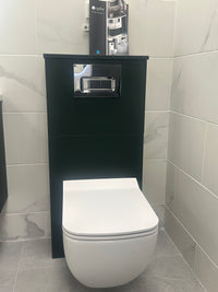 Utopia Qube Unit/Basin/Tap and Matching Toilet Unit & Pan