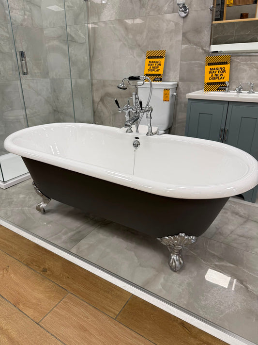 Imperial Bentley Cast Iron Bath & Radcliffe Bath/Shower Mixer
