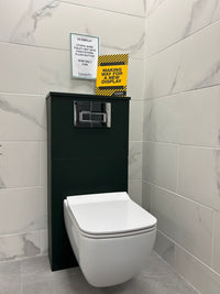 Utopia Qube Toilet Unit with Pan, Cistern & Flush Plate