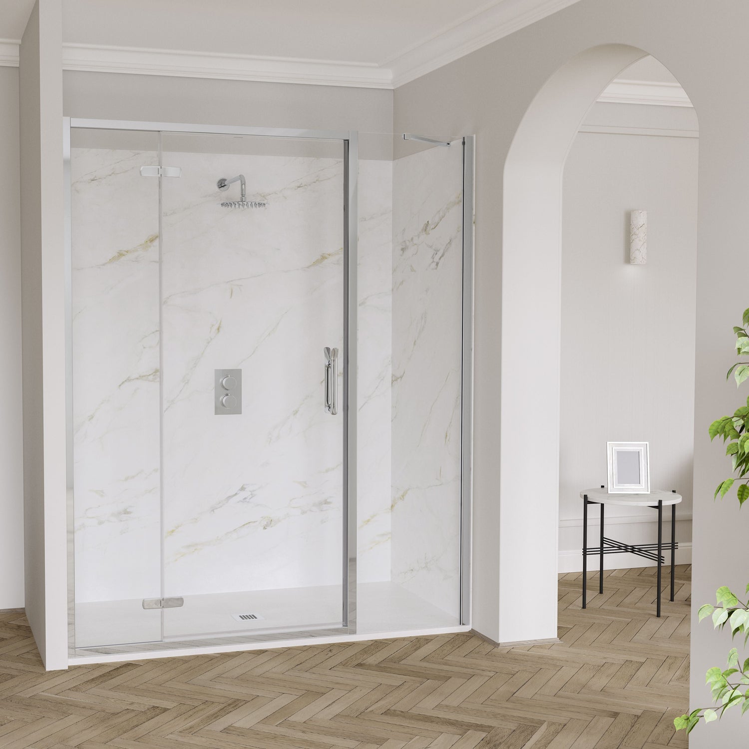 ETO Hinge & Inline Door with Inline Panel
