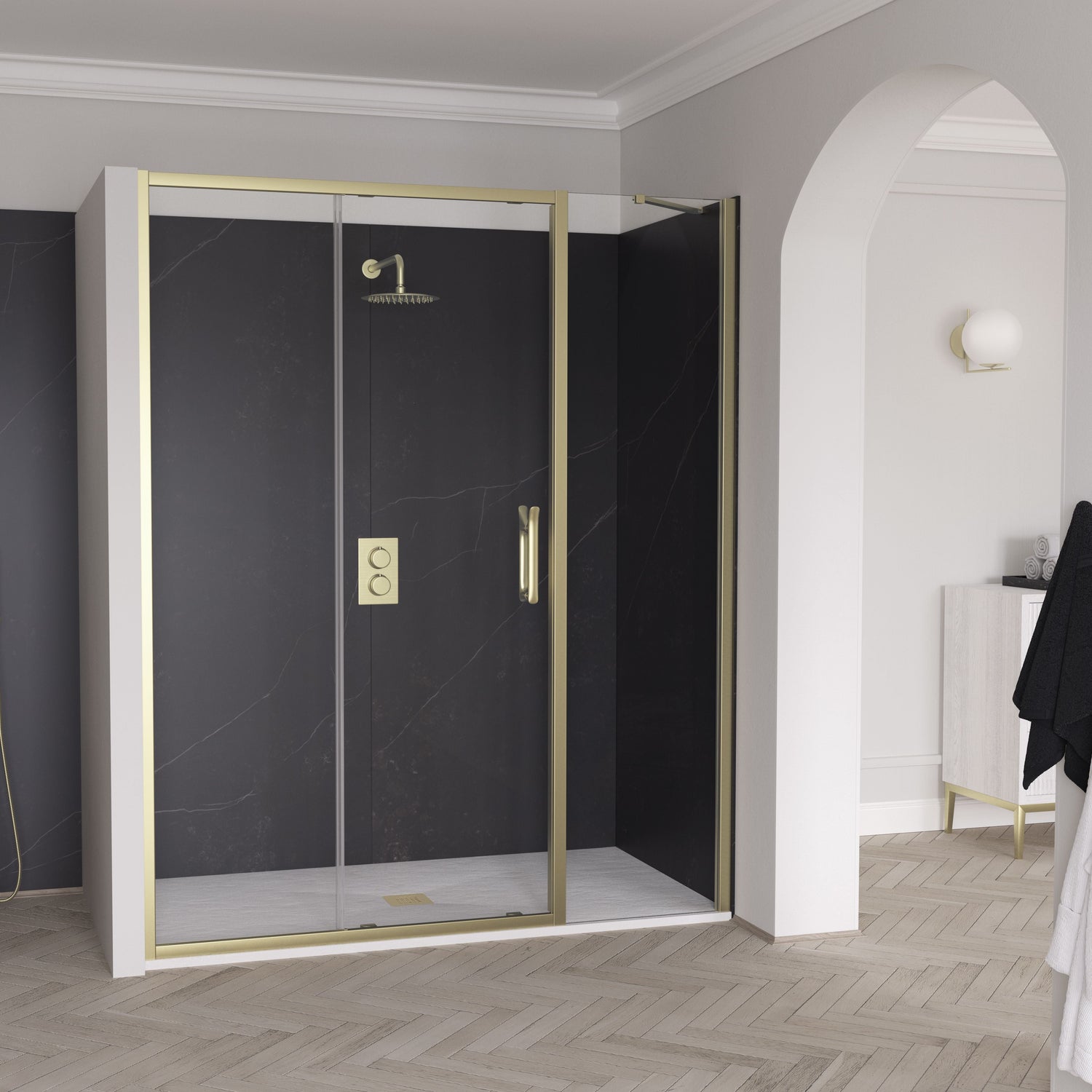 ETO Sliding Door with Inline Panel