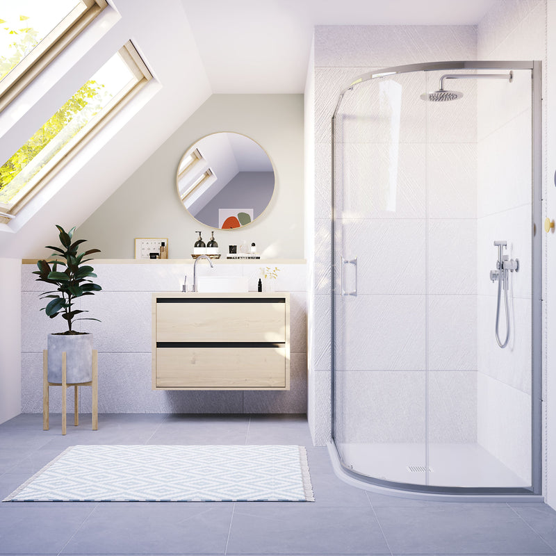 ILI One Door Sliding Offset Quadrant