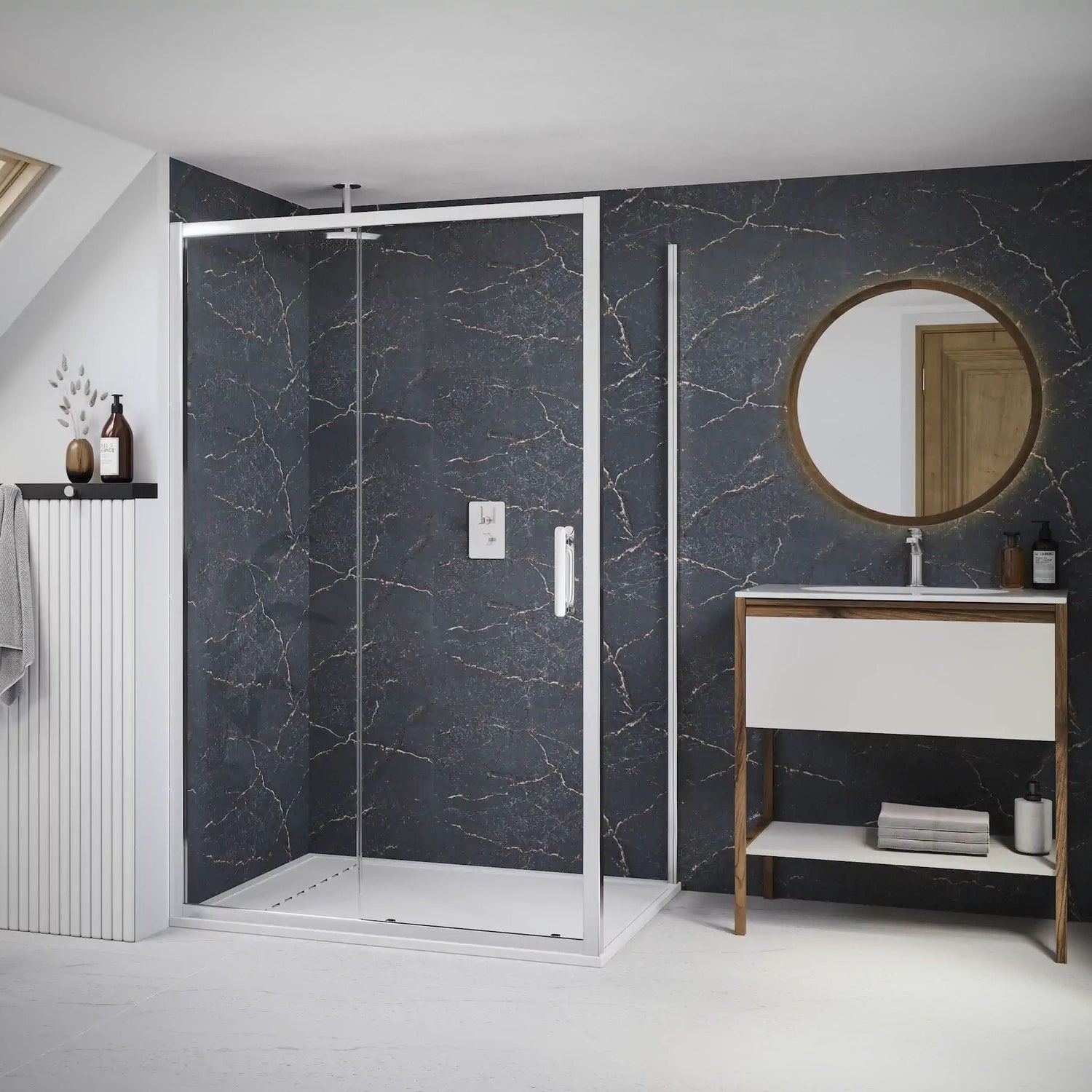 BABY ILI Sliding Door with Side Panel