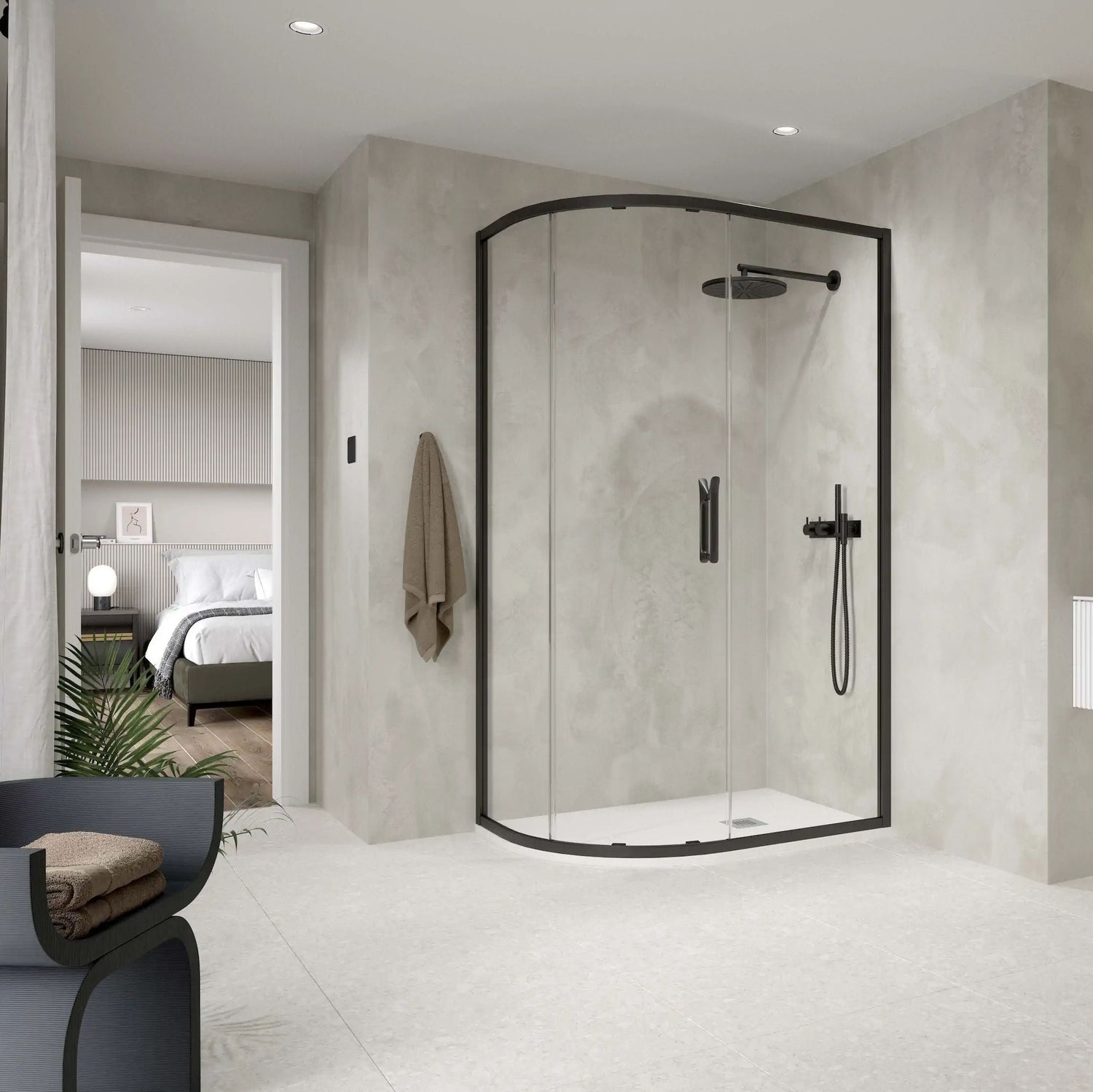 ETO One Door Offset Sliding Quadrant