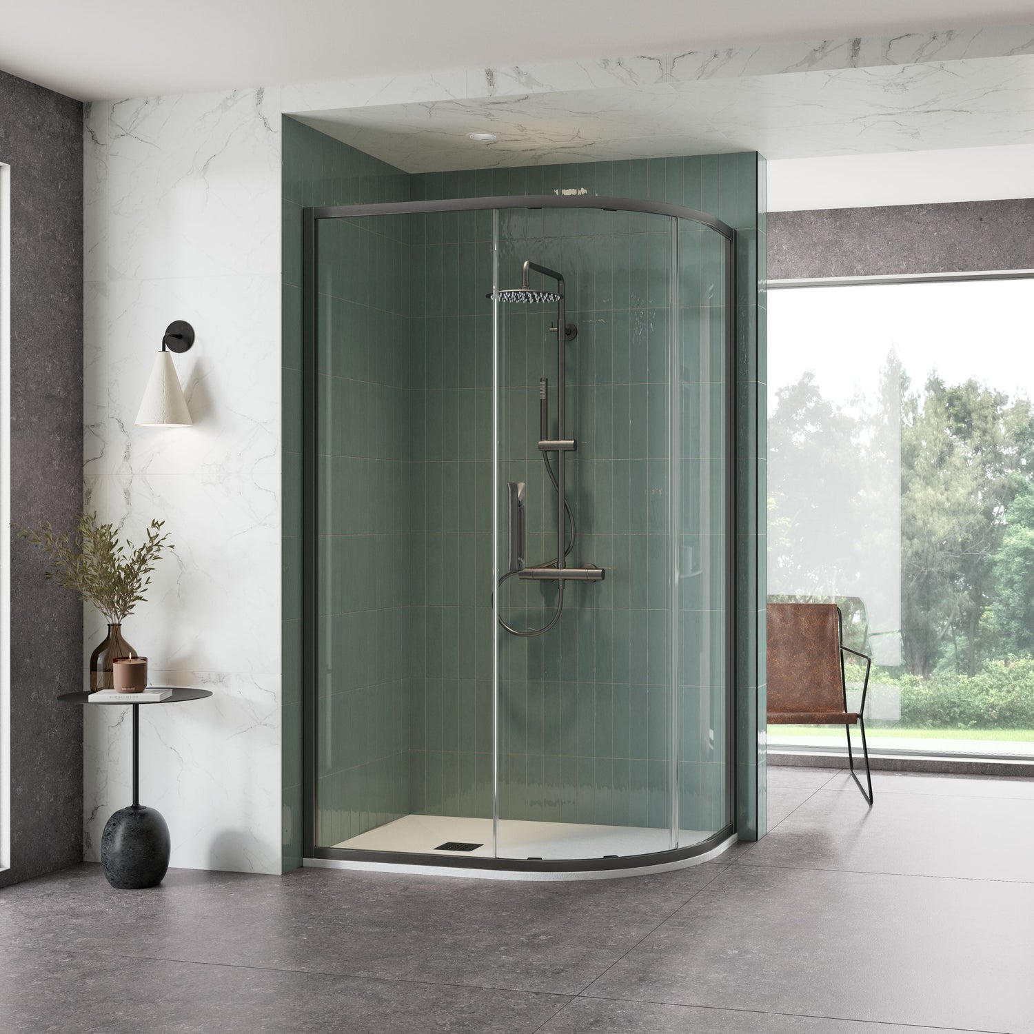ETO One Door Offset Sliding Quadrant
