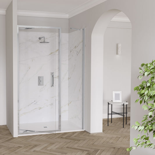 ETO Infold Door with Inline Panel