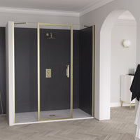 ETO Infold Door with Two Inline Panels