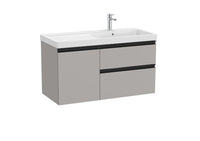 The Gap Vanity Unit 1 Door + 2 Drawer Right-Hand 1000mm