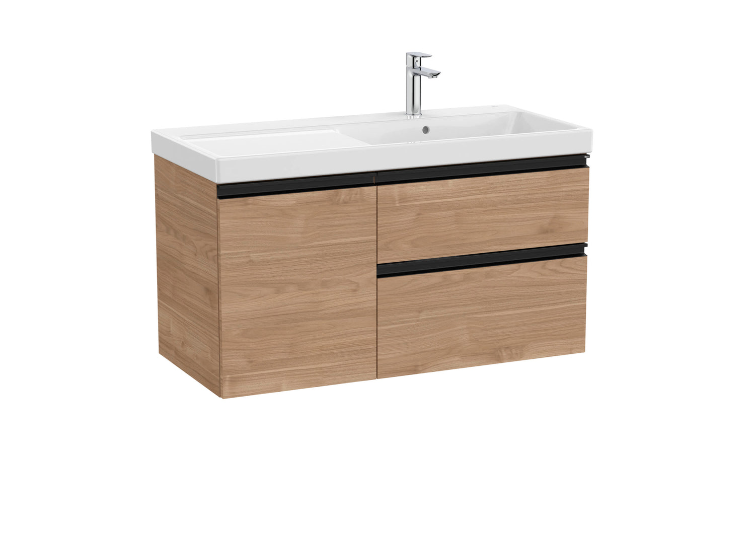 The Gap Vanity Unit 1 Door + 2 Drawer Right-Hand 1000mm