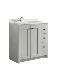 Lansdown 800 Underslung Vanity Unit