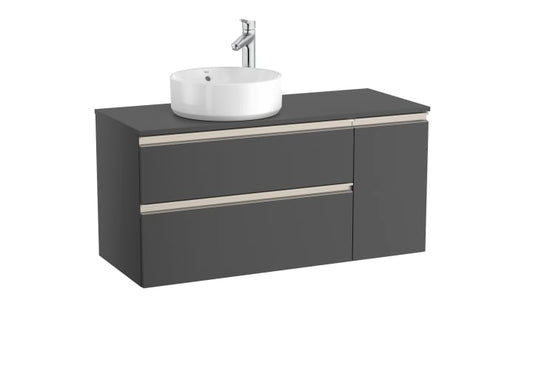 The Gap Unik On-Countertop (Vanity Unit & Countertop) Left-Hand 1100mm