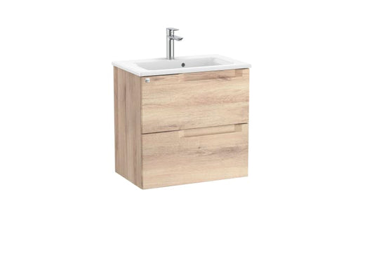 Aleyda Unik (Basin & Vanity Unit) Compact 2 Drawer 600mm