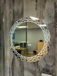 Round 60 LED Mirror