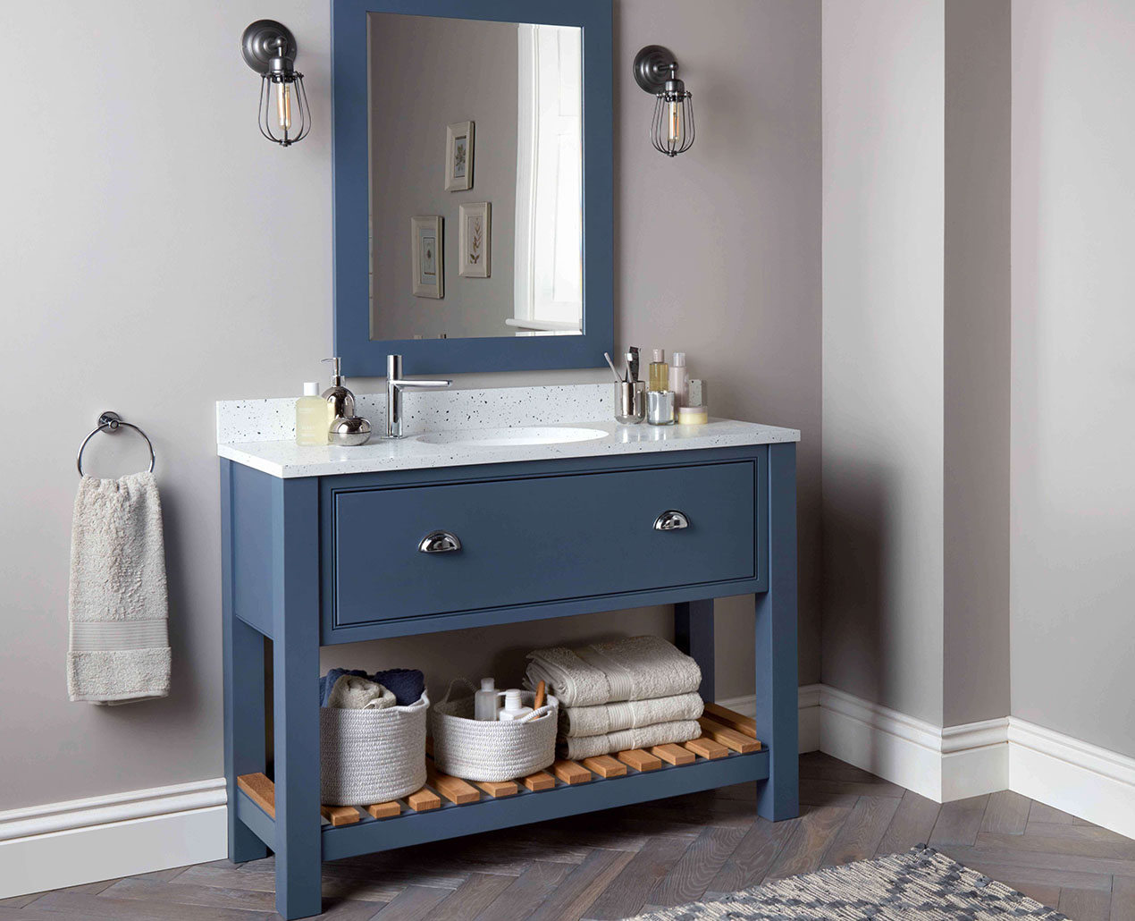 langton painted washstand