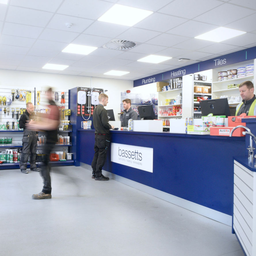 Bassetts trade counter northern ireland