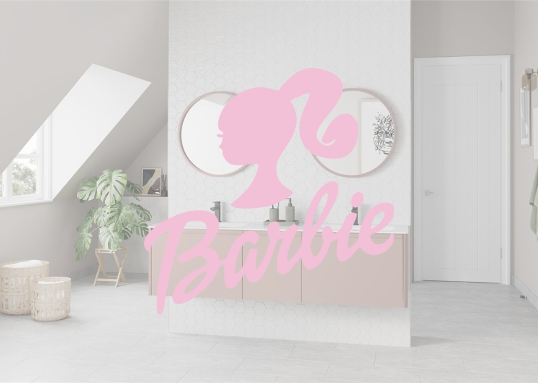 Barbie Pink Bathroom