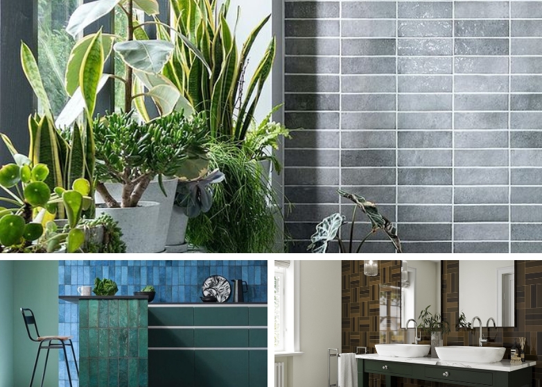 Embrace Nature’s Serenity: Introducing Green Earthy Tones to Your Bathroom