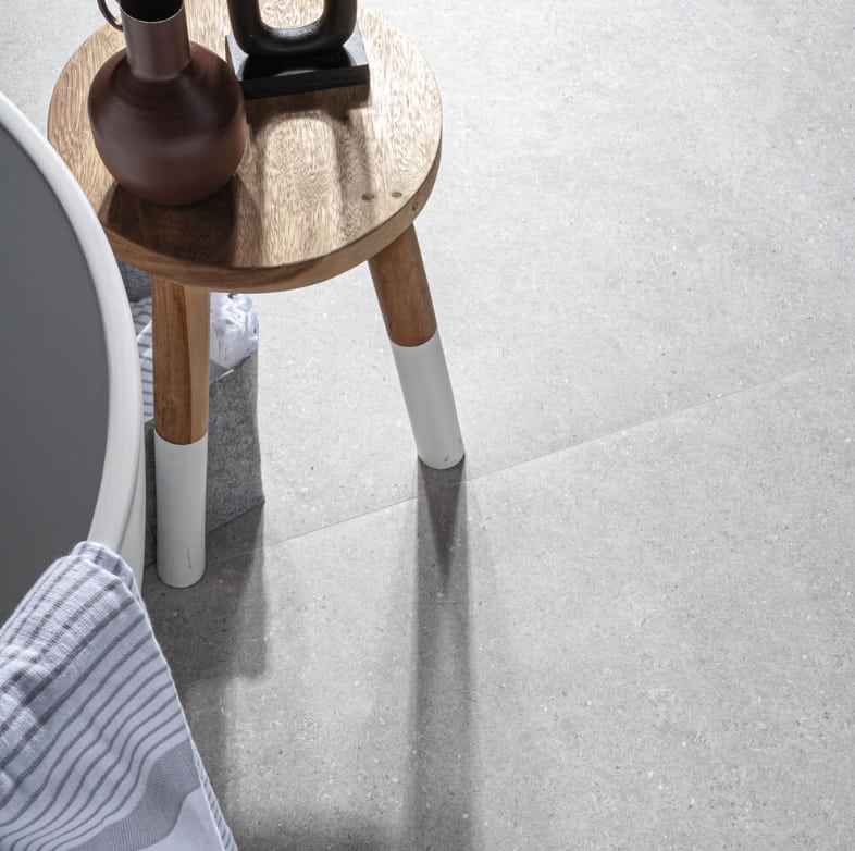 Grey floor tile