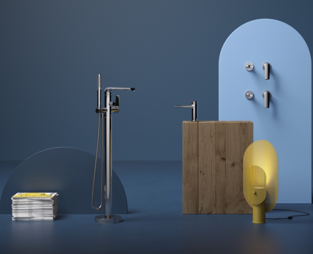 Edge Aqualla brassware range