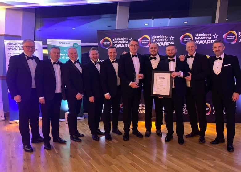 Bassetts Named Merchant of the Year at the 2024 NI Plumbing and Heating Awards!